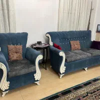 مبل راحتی و میز نهارخورب|مبلمان خانگی و میز عسلی|رشت, لاکانی|دیوار
