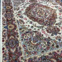 فرش خطیبی 9متری چله ابریشم حاشیه ابریشم رج 40