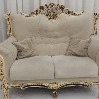 مبلمان ۷نفره همراه میز جلو مبلی و۳عسلی