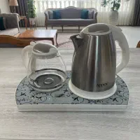 چای ساز اپکس و کتری قوری برگامو