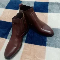 پوتین چرم طبیعی 42|کیف، کفش، کمربند|ارومیه, |دیوار