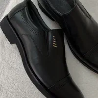 کفش رسمی مجلسی مردانه LORDGAM مشکی باتر کِشی 43 نو