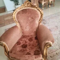 فروش مبل استیل و ۸ عدد صندلی ناهاخوری|مبلمان خانگی و میز عسلی|گرمدره, |دیوار