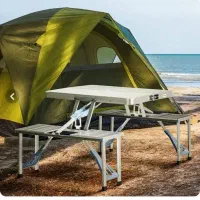 میز تاشو چهارنفره