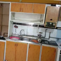 کابینت فلز طرح چوب