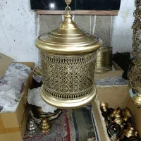 لوسترفانوسی‌‌بابهترین آبکاری وکیلرکاری تضمینی|لوستر و چراغ آویز|اصفهان, باغ فردوس|دیوار