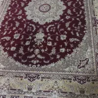 قالی فرش مشهد قرمز لاکی پرگوشت نو