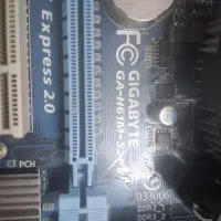 باندل مادربرد  gigabyte h61 ddr3|قطعات و لوازم جانبی رایانه|قم, نیروگاه|دیوار