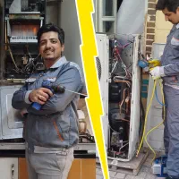 تعمیر انواع کولرگازی پکیج داکت اسپلیت آبگرمکن