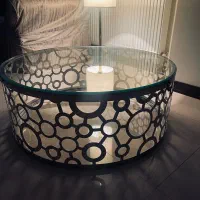 میز جلومبلی گرد