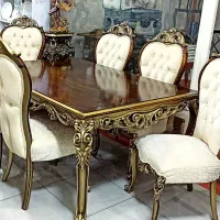 حراج نهار خوری 6 نفره مدل الیزا فروشگاه آلیش