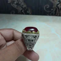 انگشتر مردانه یاقوت
