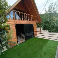 ویلا سوییسی با چوب روسی