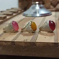 تعدادی انگشتر نقره|جواهرات|سنندج, |دیوار