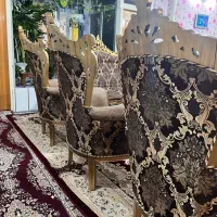 مبل سلطنتی 9نفره|مبلمان خانگی و میز عسلی|لنجان, |دیوار