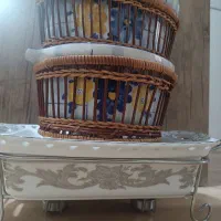 ۳ عدد ظروف چینی خارجی وارمردار و درب دار