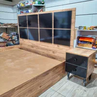 سرویس خواب دونفره با پاتختی