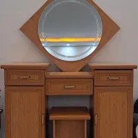 میز ارایش به همراه ۲عدد پاتختی MDF