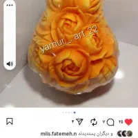 حکاکی کدو وهندوانه شب یلدا|صنایع دستی و سایر لوازم تزئینی|مراغه, |دیوار