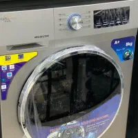 لباسشویی ناسیونال رنگ سیلور 9 کیلویی