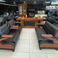 مبلمان اداری چستر با طراحی کلاسیک/صندلی میز ریاست