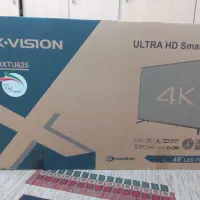 تلویزیون ایکس ویژن ۴۹ اینچ باگارانتی ۲۴ ماهه آکبند