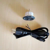 کابل برق سه پین آداپتور لپ تاپ