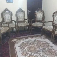 مبل سلطنتی ۹ نفره  تعمیراتی|مبلمان خانگی و میز عسلی|قم, باجک دو|دیوار