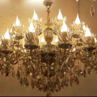 پخش انواع لوستر برنز|لوستر و چراغ آویز|کرمانشاه, |دیوار