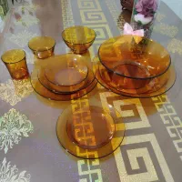 ظروف کریستال عسلی