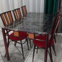 میز نهار خوری ۶ نفره|میز و صندلی غذاخوری|اصفهان, ملاصدرا|دیوار