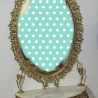 کنسول آینه برنز