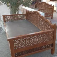 تخت سنتی|مبلمان خانگی و میز عسلی|فرخ‌شهر, |دیوار