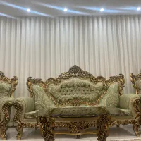 مبل ۹ نفره تمیز مشابه نو|مبلمان خانگی و میز عسلی|اراک, |دیوار