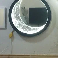 آینه طرح ماه|آینه|بندر گناوه, |دیوار