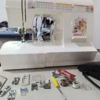 چرخ خانگی و گلدوزی جانتک|چرخ خیاطی و ریسندگی|بندر انزلی, بشمن|دیوار