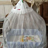 گهواره نوزادی تور دار