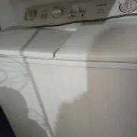 ماشین لباسشویی دو قلو توشیبا سالم سالم در حد نو