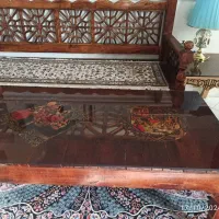 میز سنتی بزرگ  دست ساز طرح مشبک