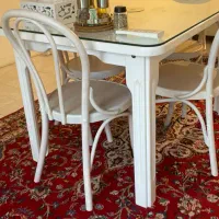 چهار عدد صندلی تمام خم لهستانی