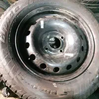 یک عدد رینگ و لاستیک پژو۴۰۵یاپژپارس.زاپاسی|قطعات یدکی و لوازم جانبی|مشهد, مصلی (کارمندان اول)|دیوار