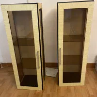 دکوری کابینت هایگلس|کتابخانه، شلف، قفسه‌های دیواری|لاهیجان, گلستان|دیوار