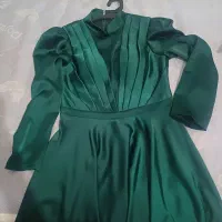 لباس مجلسی سبز لاکچری