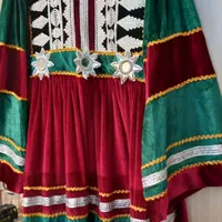 لباس مخمل افغان