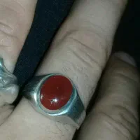 ۲انگشتر نقره یاقوت سرخ برمه عقیق یمن کهنه وقدیمی|جواهرات|تهران, شمیران‌نو|دیوار