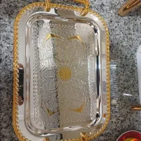 سینی استیل|ظروف سرو و پذیرایی|دورود, |دیوار