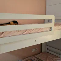 فروش فوری تخت دو طبقه برند معتبر سفارشی بادوعددتشک|تخت و سرویس خواب|بندرعباس, |دیوار