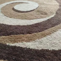 فرش ۴ متری .فرش گرد یک و نیم متری