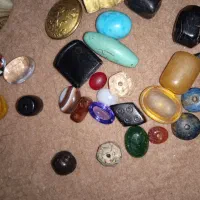 انگشتر نقره با نگین زبرجد و تعدادی انگشتر نقره|جواهرات|زنجان, |دیوار