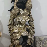 ساعت ایستاده ورق طلا